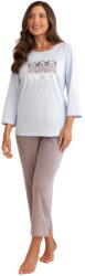 Regina pijama de damă 4024 albastru: M (34575 M)
