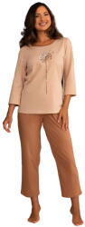 Regina pijama de damă 4017 bej: L (34579 L)