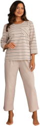 Regina pijama de damă 4025 bej: XL (34471 XL)