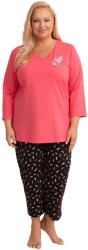 Regina pijama de damă 4029 roz: XXL (34566 XXL)
