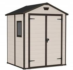 Keter Manor kerti ház 6 x 5 DD bézs, padlóval (255139)
