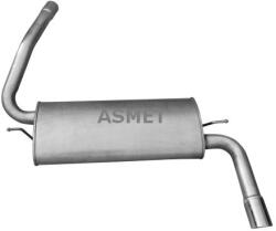 Asmet 07.262 Hátsó kipufogódob