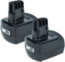 VHBW 2 db NiMH akkumulátor Metabo gépekhez - 3300 mAh, 9, 6 V (889008718)