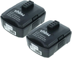 VHBW 2 db Li-ion akkumulátor Ryobi BPL-1220 / CB120L helyett - 1500 mAh, 12 V (889009114)