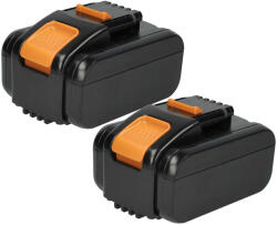 EXTENSILO 2 db Rockwell RW9351.1 / Worx Li-ion akkumulátor - 6000 mAh, 20 V (889008645)