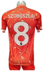 Liverpool Focimez nadrággal Replika Liverpool Szoboszlai piros-fehér 128