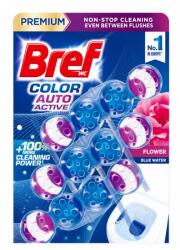 Bref WC illatosító golyós 3 x 50 g Color Auto Active Bref Flower - papirx