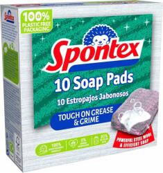 Spontex Soap Pads 10 Db Újrahasznosított Acél Citrom Súroló (6720217)