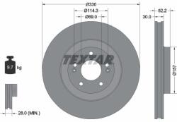 TEXTAR Disc frana TEXTAR PRO 92315003 (92315003)