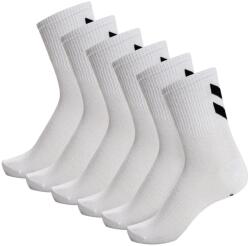 Hummel Set Sosete hummel CHEVRON 6 PERECHI - 9001 White , 36-40 (213254-9001)
