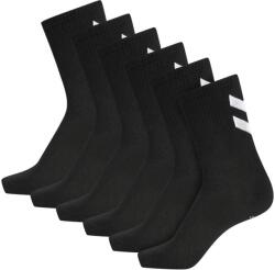 Hummel Set Sosete Hummel CHEVRON 6 PERECHI - 2001 Black , 36-40