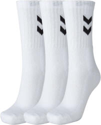 Hummel Set Sosete hummel BASIC 3 PERECHI - 9001 White , 41-45 (022030-9001)
