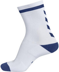 Hummel Sosete Hummel ELITE INDOOR SCURTE - 9368 White True Blue , 43-45