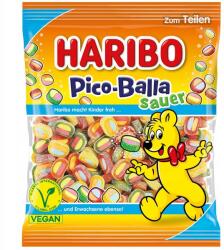 HARIBO Pico-Balla Savanyú Zselék Vegán Rúdkák 160g Németország (4001686013960)