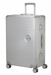 Samsonite Nagy alumínium bőrönd American Tourister Soundbox Alu Tsa ezüst (155711-1776)