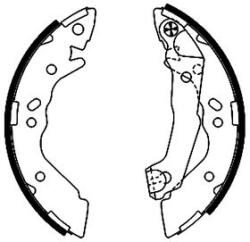 Textar 91056800 Fékkعدة készlet