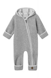 Stapf Overall lână merinos fiartă cu mănuși și botoșei, Stapf - Grey/Natur