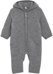 HUTTEliHUT Overall cu urechi Teddy lână merinos fleece Huttelihut - Grey
