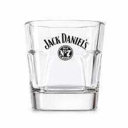 Brown Whiskey Pohár Jack Daniel's Old NO. 7 Black Tumbler Glass 270 ml (30024)