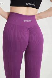  Bordázott Női Leggings Magas Derék Lila S/m 5IA