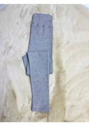 Sima Szürke Női Leggings Magas Derekú, Bordázott S 5IA (TAYT00001/Gri)