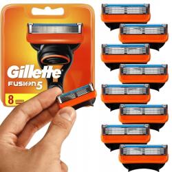 Gillette 8X Eredeti Utántöltő Cserélhető Penge Gillette Fúziós Borotvához 5 (6610100146/196298)