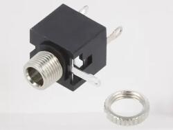 Cliff Conector Jack 3.5 mm CLIFF FC6812 JYO-35 pentru panou soclu mama mono 2 contacte (FC6812 JYO-35) - balutatech
