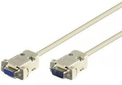 Goobay Cablu serial RS232 DB9 tata la DB9 mama 2m 1: 1 Goobay (14694)