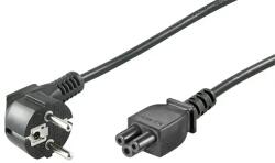  Cablu alimentare laptop 1.8m C5 la schuko 90 grade negru (21989)