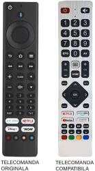 CLASS Telecomanda inlocuitoare compatibila TV Grundig ALD187R-4 cu buton Disney (719) (23376)