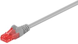 Goobay Cablu retea CAT6 UTP 2x RJ45 0.25m neecranat CCA gri Goobay (16378)