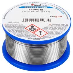 Cynel Rola fludor SN60 PB40 CYNEL 2.5mm 250Grame LUT0111-250 (21034)