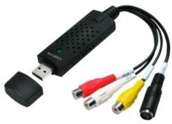 LogiLink Convertor Grabber Audio Video S-VIDEO 4pin 3x RCA - USB Logilink VG0030A (VG0030A)