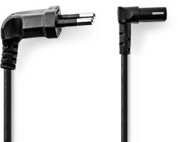 Nedis Cablu de alimentare Euro tata cotit - IEC-320-C7 cotit 2m negru Nedis CEGL11075BK20 (22402)