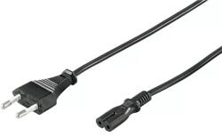 Well Cablu alimentare casetofon negru 1.8m Well (CABLE-704-1.8-WL) - balutatech