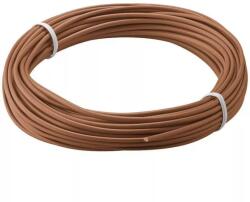 Goobay Cablu cupru multifilar izolat 10m maro 1x0.14mm Goobay (16520)