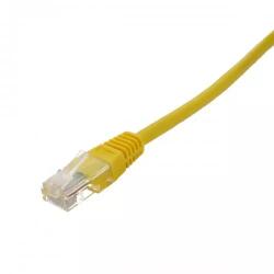 Well Cablu UTP Well cat5e patch cord 1.5m galben (18679)