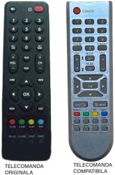 CLASS Telecomanda inlocuitoare reciever FOCUS SAT compatibil cu originalul (188-1) (22559)