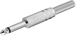 Goobay Mufa Jack 6.35 mm mono tata metal Goobay (11023) - balutatech