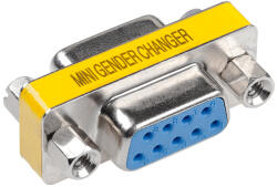 Goobay Adaptor prelungire RS232 serial DB9 mama-mama Goobay (50301)