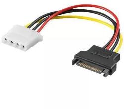 Goobay Cablu adaptor alimentare mama sata la mama 5.25 molex Goobay (93634)