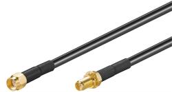Goobay Cablu antena wireless conector SMA 3m RG58 cupru Goobay (51677) - balutatech