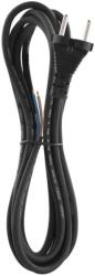 EMOS Cablu de alimentare EMOS S03030 nedetasabil flexibil izolatie cauciuc 2x1mm2 3m negru (S03030)