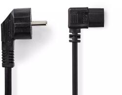Nedis Cablu de alimentare PC 10m cotit Schuko tata cotit - IEC-320-C13 90grade negru Nedis (CEGP10020BK100)