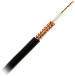 Cabletech Cablu coaxial H155 WLAN cupru 5.4mm PVC negru Cabletech (KAB0542) - balutatech