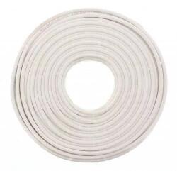 Well Cablu coaxial RG6 75R fire Cupru ecranat cu folie Aluminiu fire CUPRU 48x0.12 Well (RG6-CU/CU-100-WL) - balutatech