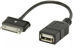 Valueline Cablu adaptor OTG USB A - Samsung 30 pini 0.2m Valueline (VLMP39205B0.20) - balutatech