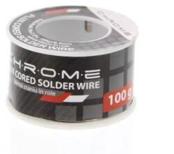 Chrome Fludor 100gr 0.5mm Flux 2% SN60 PB40 Chrome (TIN-100GR/0.5MM-CHR) - balutatech