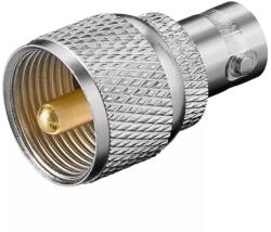 Goobay Adaptor UHF la BNC mama contact aurit Goobay (11352)