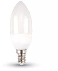 V-TAC Bec LED 5.5W E14 P45 3000K alb cald lumanare 470lm CHIP SAMSUNG V-TAC (SKU-171)